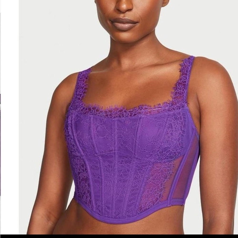 Victoria's Secret Intimates
Victoria's Secret Dream Angels Lace Corset Bra Top